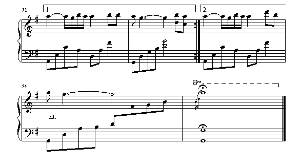 米法钢琴曲谱_钢琴简单曲谱(2)