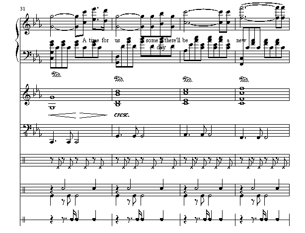 曲谱免费_钢琴简单曲谱(2)