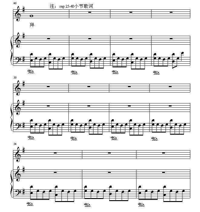 晴天钢琴简谱_晴天钢琴简谱数字
