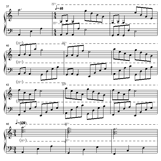 月高高简谱_高高太子山简谱