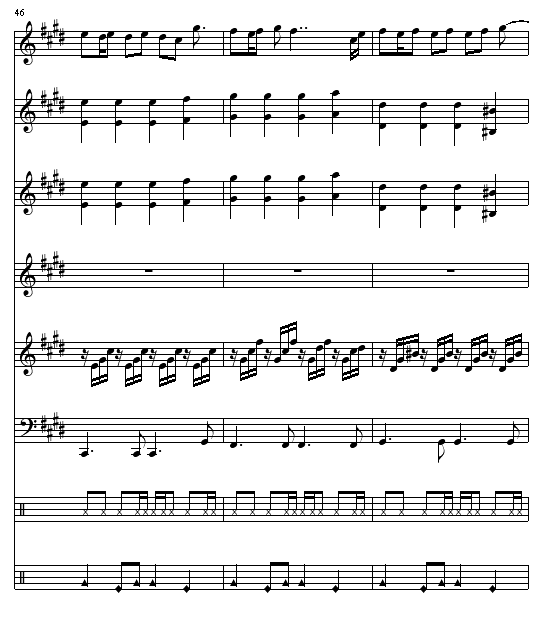 天煞孤星曲谱_天煞孤星图片(3)