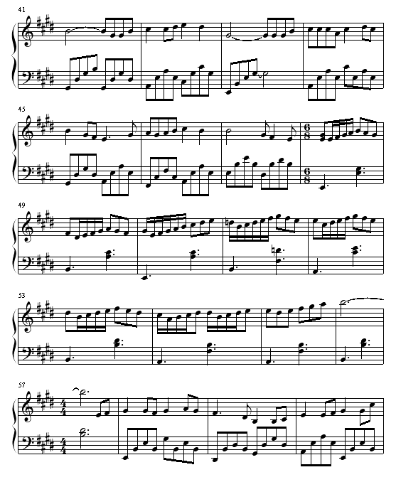 郑中基简谱_无赖郑中基钢琴简谱