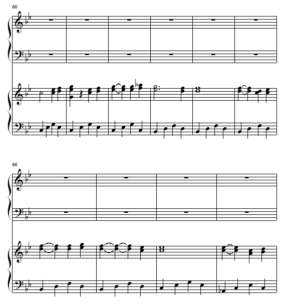 布拉格广场钢琴简谱_儿歌钢琴简谱