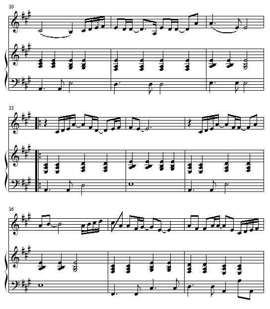 钢琴基础1摇篮曲曲谱_摇篮曲钢琴曲谱(3)