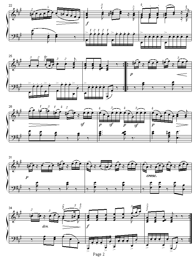 莫扎特奏鸣曲吉他曲谱合辑_g大调奏鸣曲莫扎特(3)