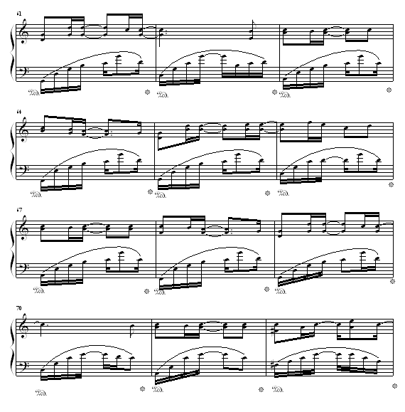 小猪佩琪主题曲简谱_小猪佩琪(2)