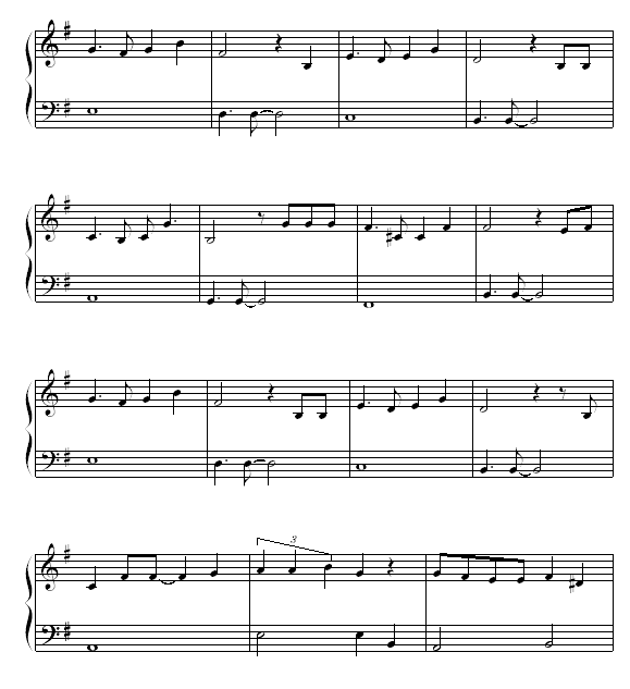 久石让音乐简谱(2)