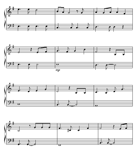久石让音乐简谱(2)