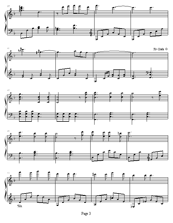 夜莺曲简谱_雅尼夜莺简谱(3)