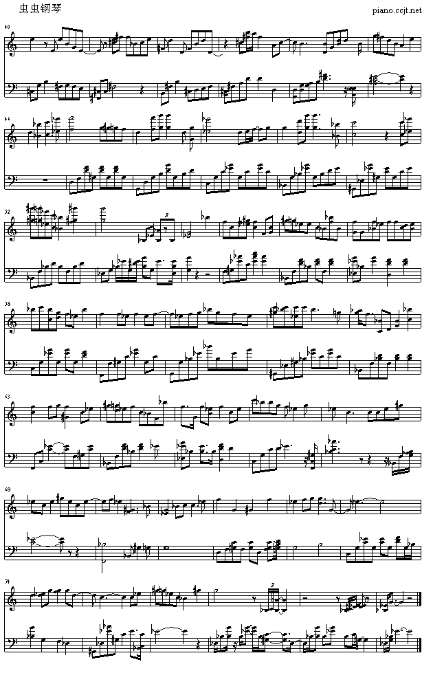曲谱之类的_钢琴简单曲谱