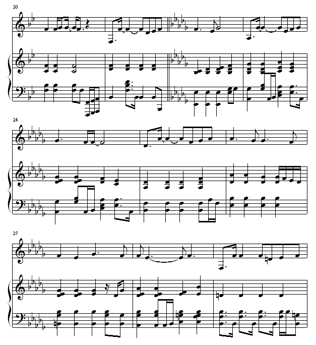 黑色幽默简谱_黑色幽默简谱周杰伦(2)