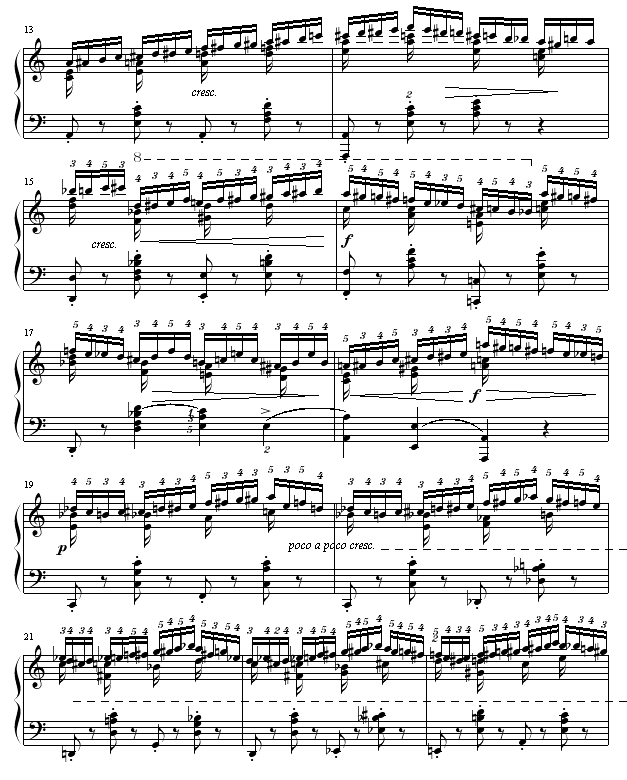 肖邦op10no2曲谱_肖邦夜曲曲谱(2)