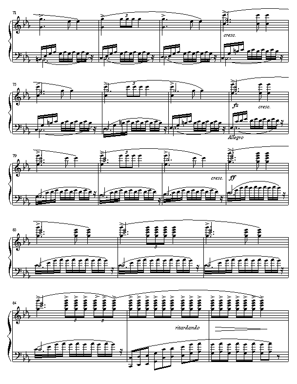 异乡寒夜曲简谱_夜曲简谱