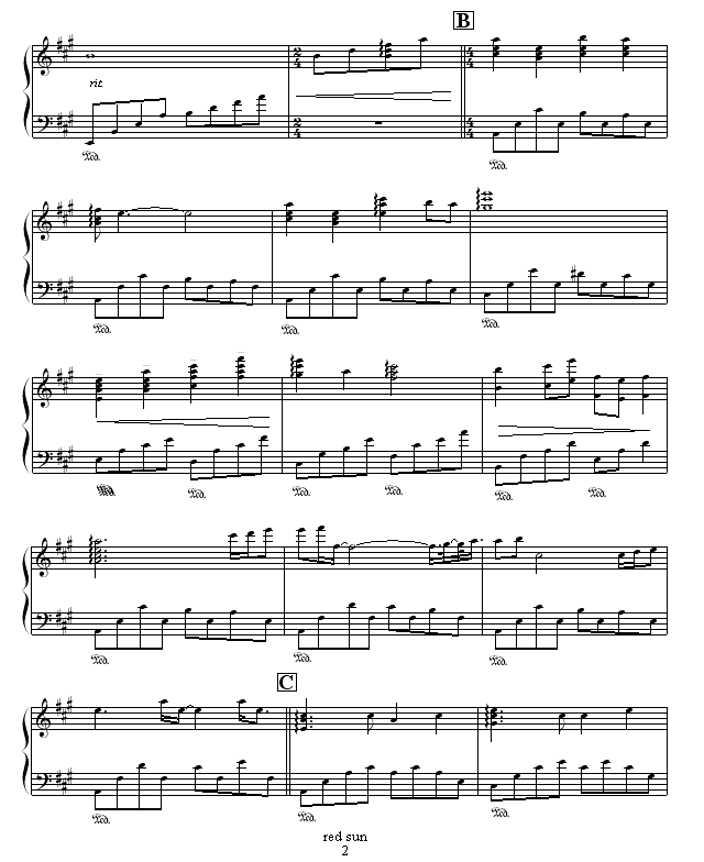 太阳最红毛主席简谱_太阳最红图片(3)