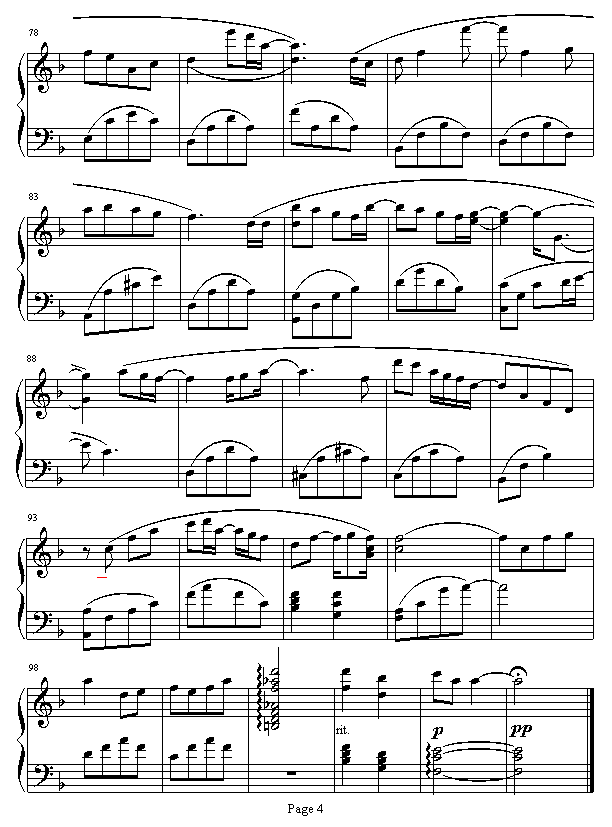 我只在乎你简谱_我只在乎你简谱歌谱(2)