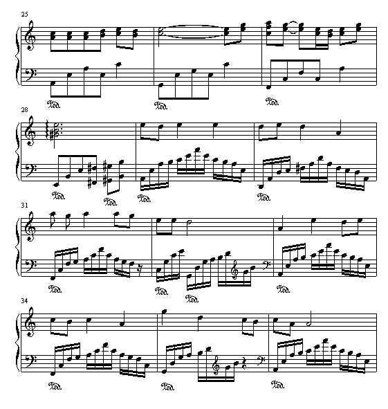 渡情曲谱_度渡情曲谱