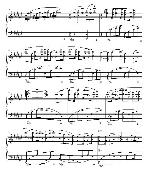 海岸曲谱_惜别的海岸曲谱