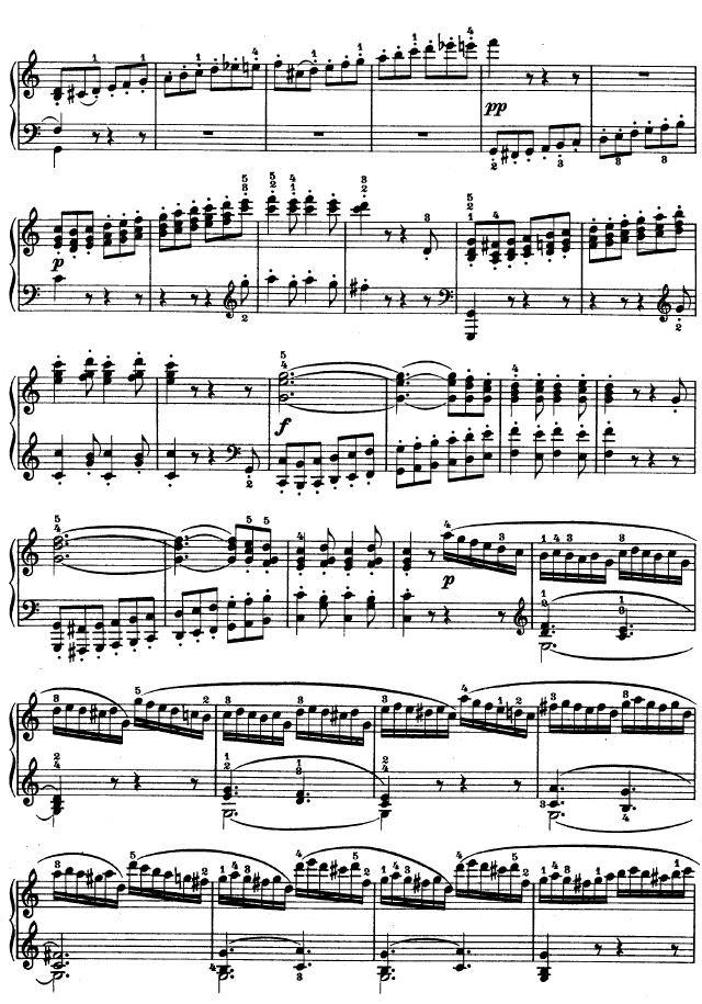 贝多芬曲谱_贝多芬的悲伤钢琴曲谱