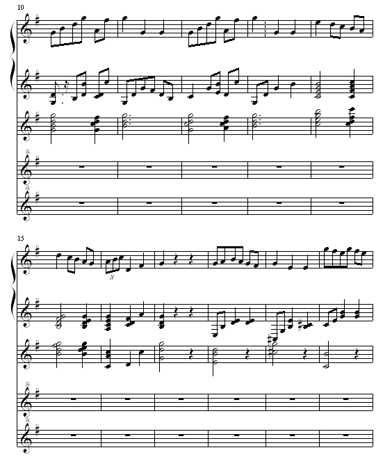 巴赫p9小步舞曲曲谱讲解_小步舞曲巴赫钢琴曲谱(4)