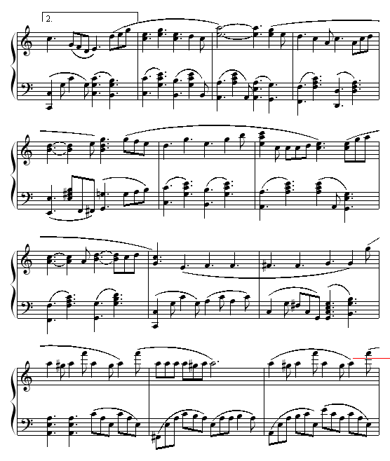 情书钢琴曲简谱_1945那年七封情书钢琴谱 独奏谱 海角七号 钢琴独奏视频 原版钢琴谱 乐谱 曲谱 五线谱 六线谱 高清免费下载(3)