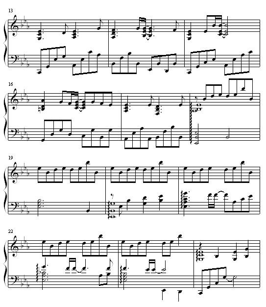 水的曲谱_陶笛曲谱12孔(4)