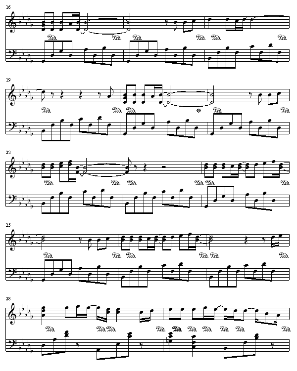 夜航星曲谱_洛天依夜航星图片(3)