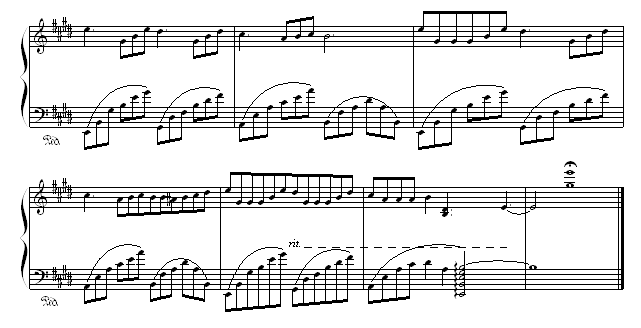 偶然的歌曲谱_偶然徐志摩歌曲简谱