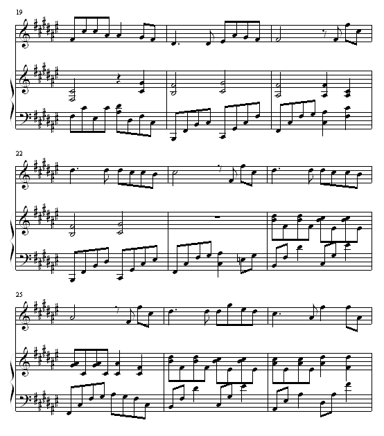 都是你光良简谱_光良约定钢琴简谱