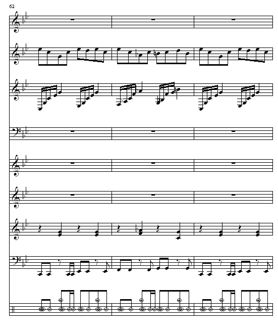 广场的曲谱(2)