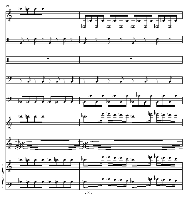 钢琴简谱_钢琴简谱数字(2)