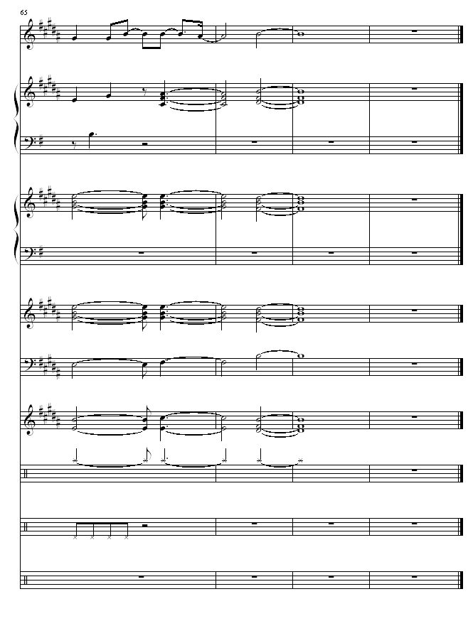 钢琴简谱童话_童话钢琴简谱数字(3)