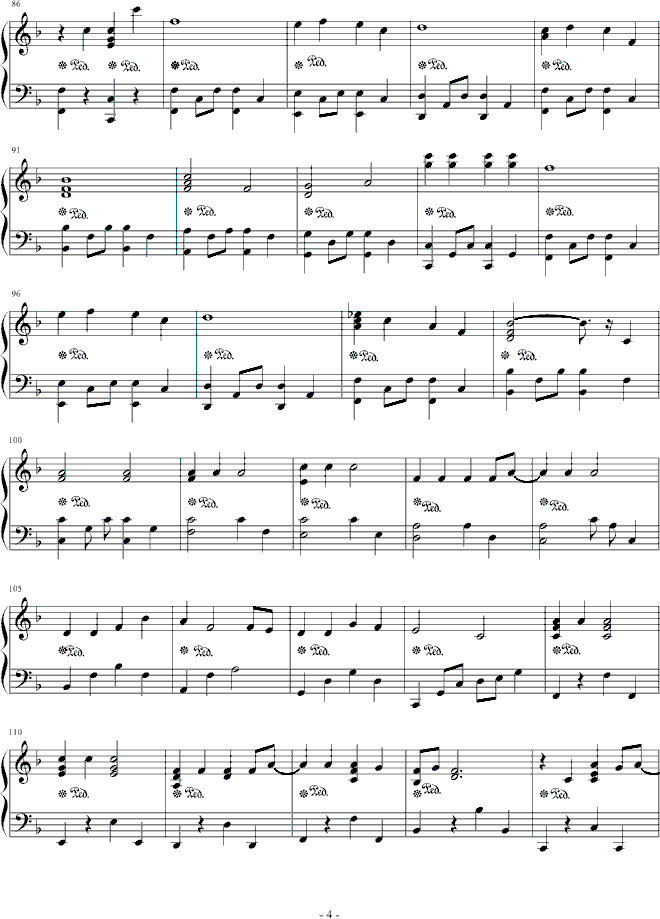 别做世上负心人简谱_世上只有妈妈好简谱(3)