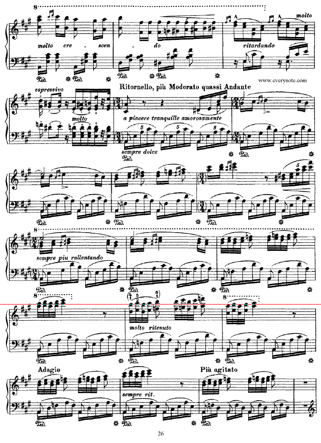 中国曲谱网禅院钟声_禅院钟声曲谱(5)