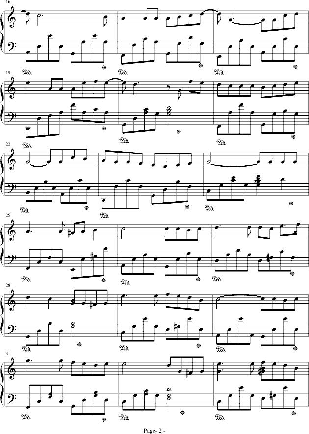 雪樱简谱_蜜雪冰城简谱(2)