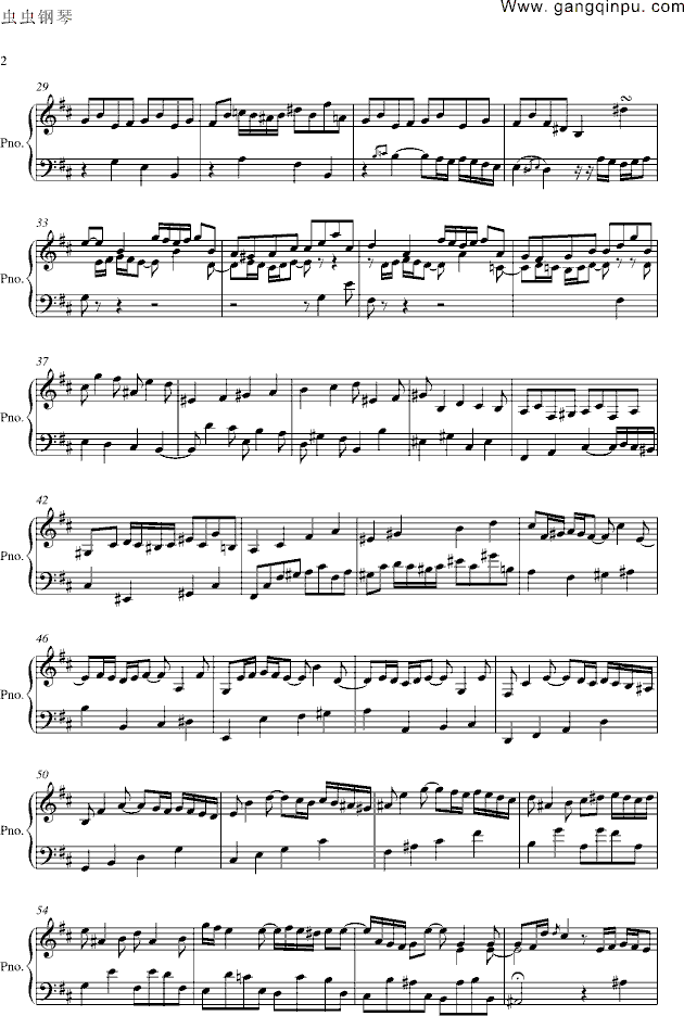 巴赫前奏曲,巴赫前奏曲钢琴谱,巴赫前奏曲-钢琴谱,曲