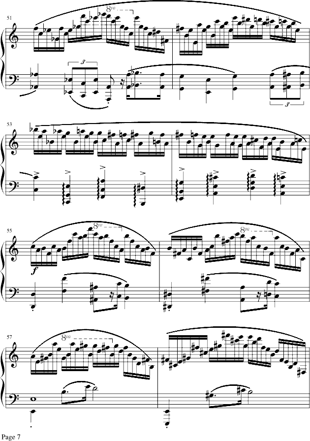 肖邦冬风练习曲-钢琴谱(钢琴曲)-肖邦-chopin-虫虫谱
