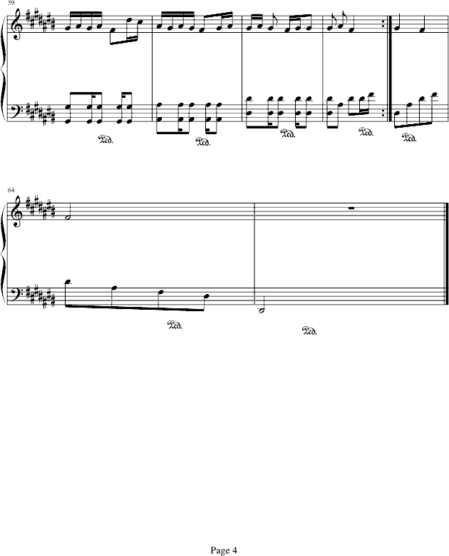 《花舞》简谱_花舞少女(2)