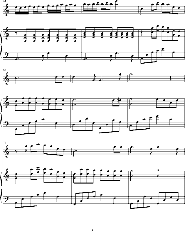 蔡依林简谱_玫瑰少年蔡依林简谱(2)