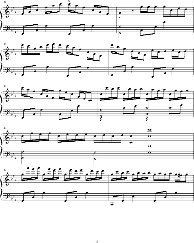 钢琴一级曲谱_钢琴一级考级曲谱
