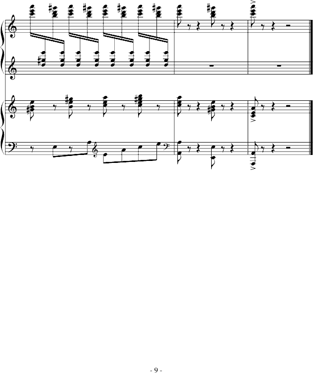 8音琴曲谱_拇指琴7音曲谱