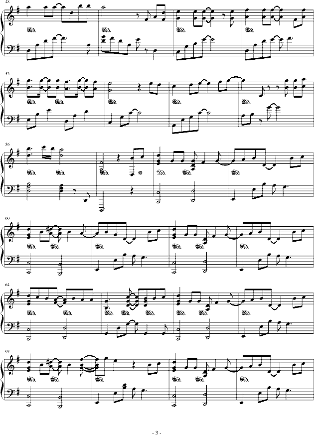 绊简谱吉他_光遇绊简谱(3)