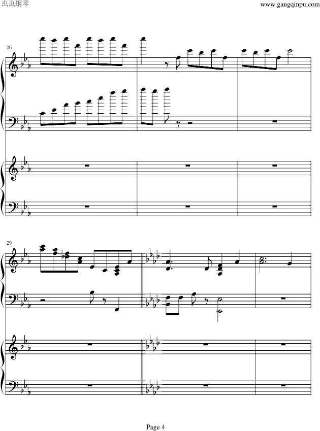 囚鸟简谱_红颜知己简谱囚鸟(3)