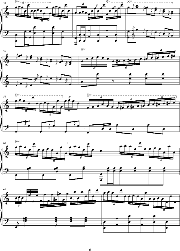 c大调练习曲,c大调练习曲钢琴谱,c大调练习曲调钢琴谱