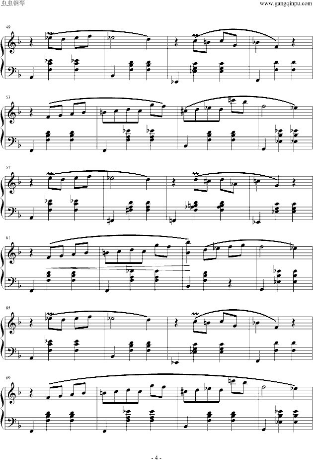 chop钢琴曲谱_钢琴简单曲谱
