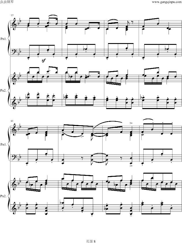 绣金匾王建中钢琴曲谱_绣金匾钢琴曲谱