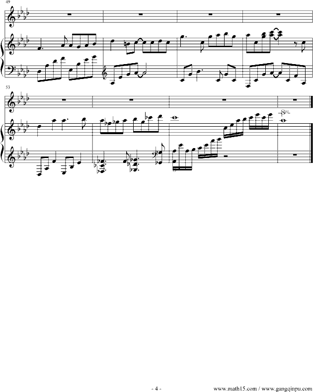 蓝简谱数字_钢琴简谱数字(3)