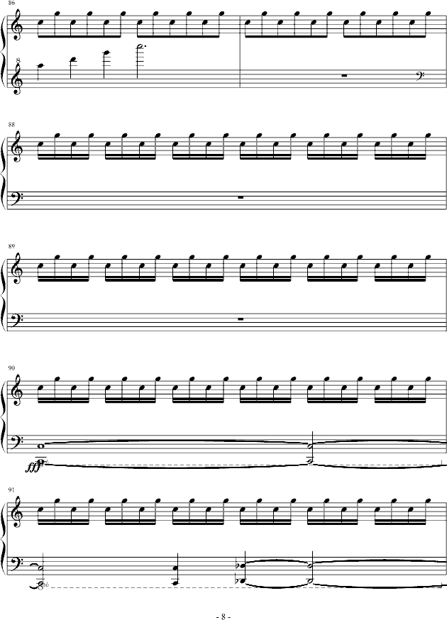 曲谱大全下载_初学者钢琴曲谱大全(2)