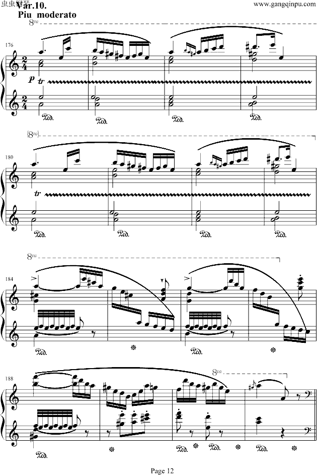 帕格尼尼练习曲钢琴曲谱_帕格尼尼大练习曲(2)