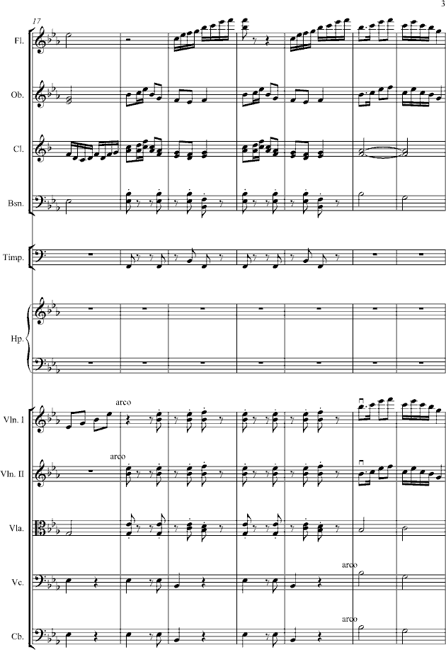 搜八月桂花遍地开曲谱(4)