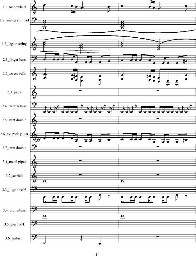 电音简谱_17音拇指琴简谱(3)